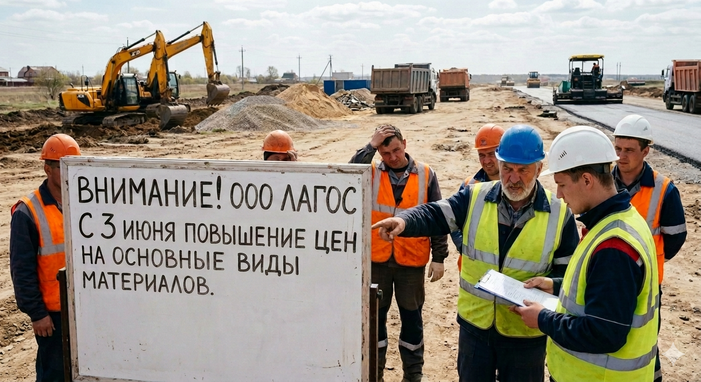 У нас изменение цен