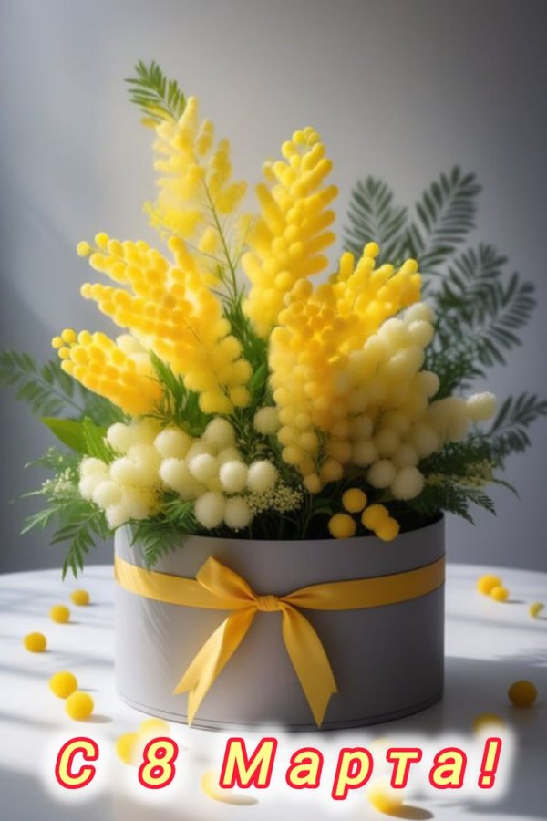 Поздравляем дорогих женщин с Международным женским днем 8 марта